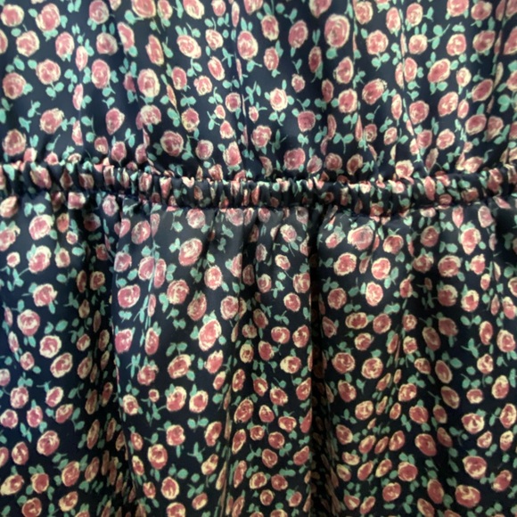 Floral Satin Minidress - Picture 6 of 8